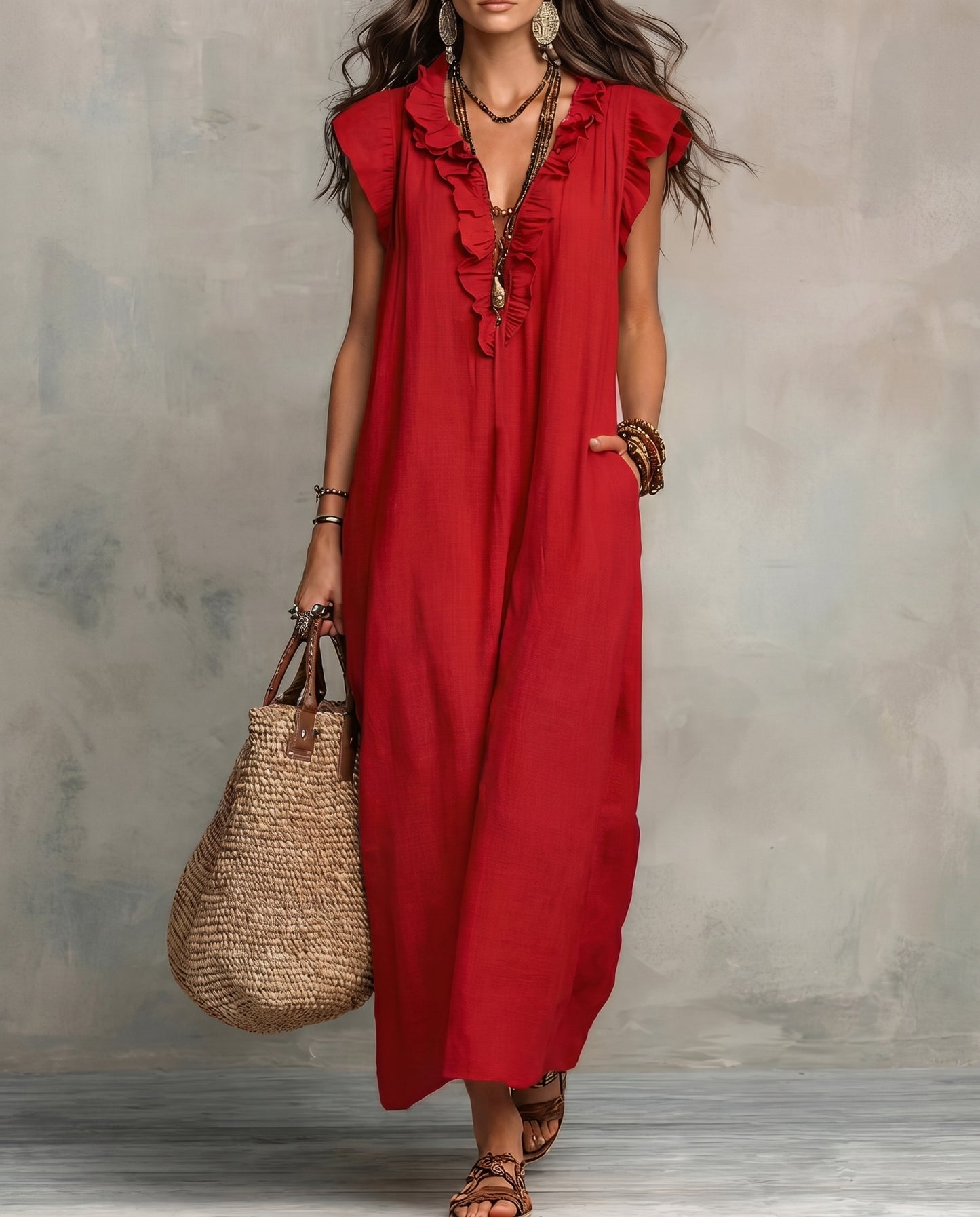Robe Longue Bohème