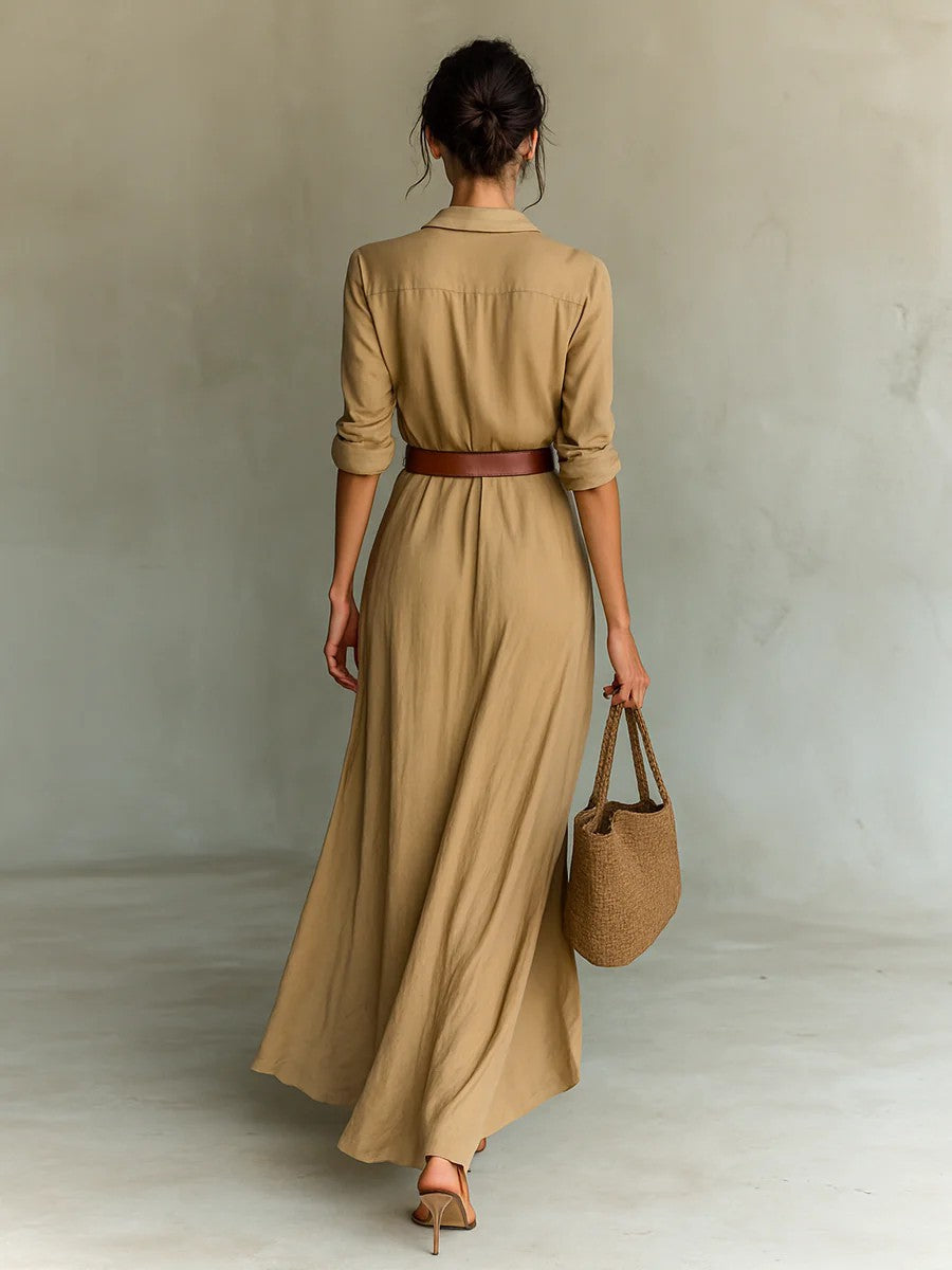 Chemise maille boutonnée
