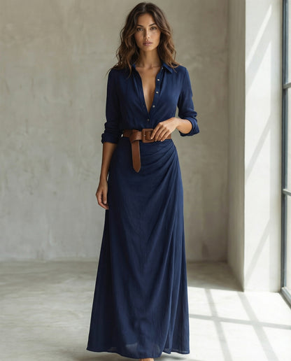 Chemise maille boutonnée